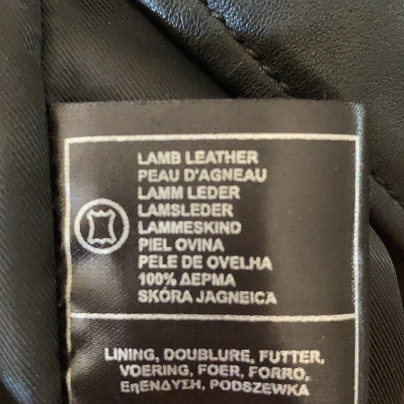 Black leather jacket - Picture 4 of 8